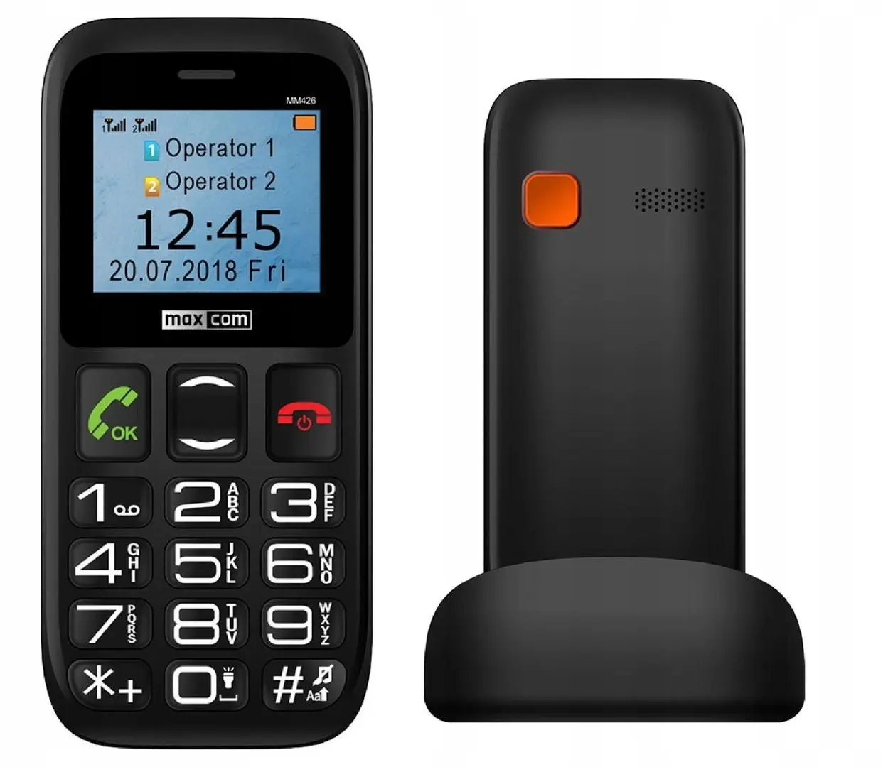 Мобильный телефон Maxcom Comfort MM426 SE (Black)