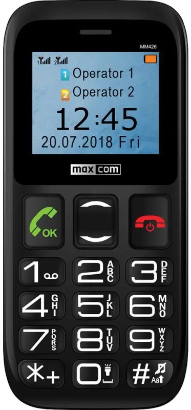 Мобильный телефон Maxcom Comfort MM426 SE (Black)