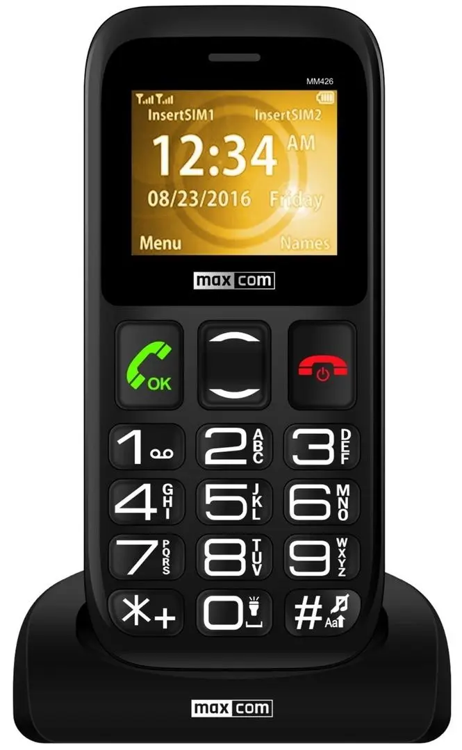 Мобильный телефон Maxcom Comfort MM426 SE (Black)