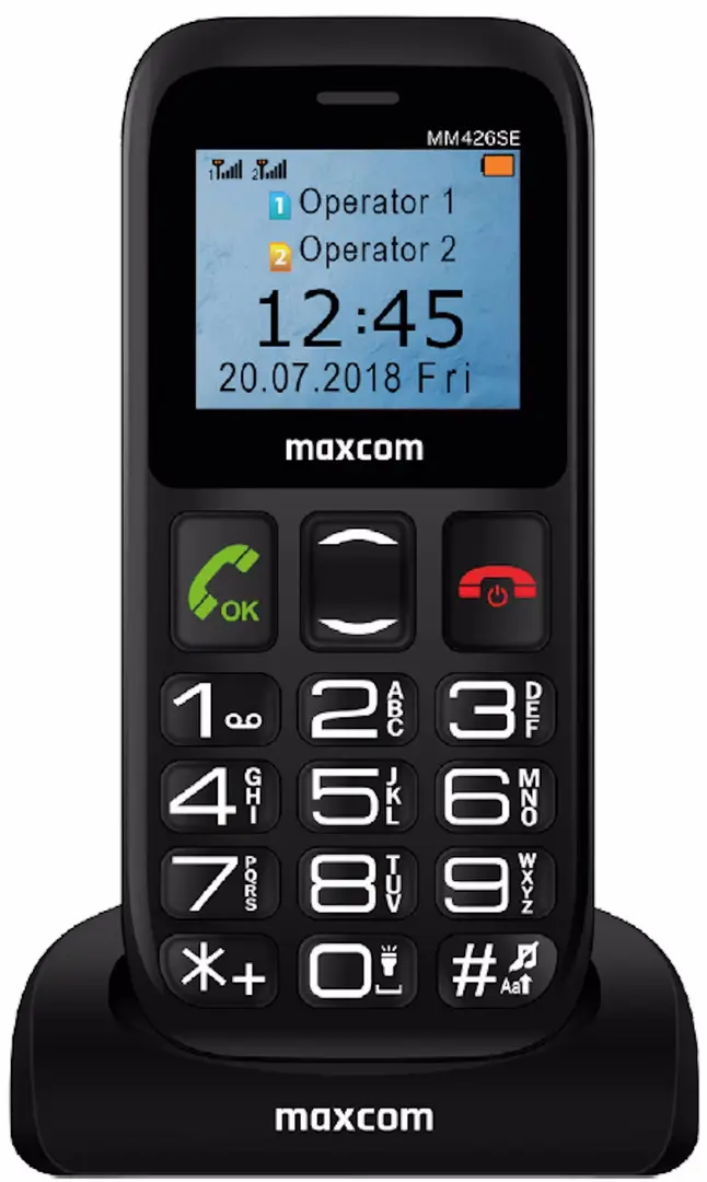 Telefon mobil Maxcom Comfort MM426 SE (Black)