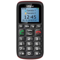 Мобильный телефон Maxcom Comfort MM428 Duos (Black/Red)