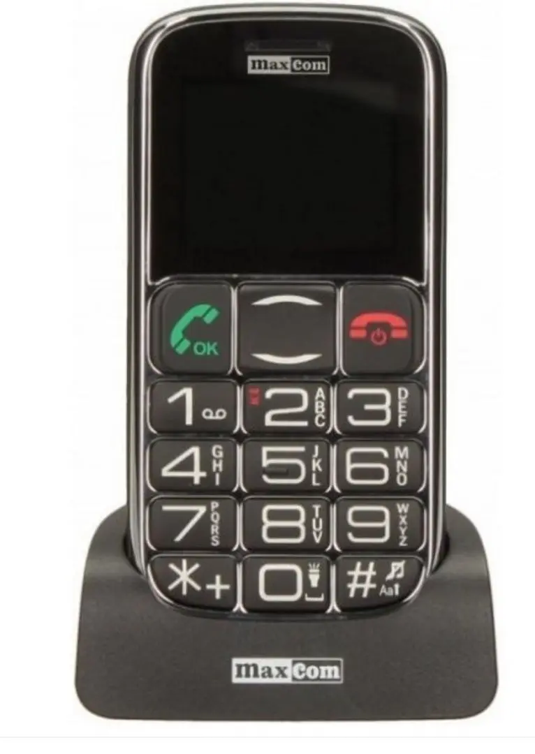 Мобильный телефон Maxcom Comfort MM461 (Silver/Black)