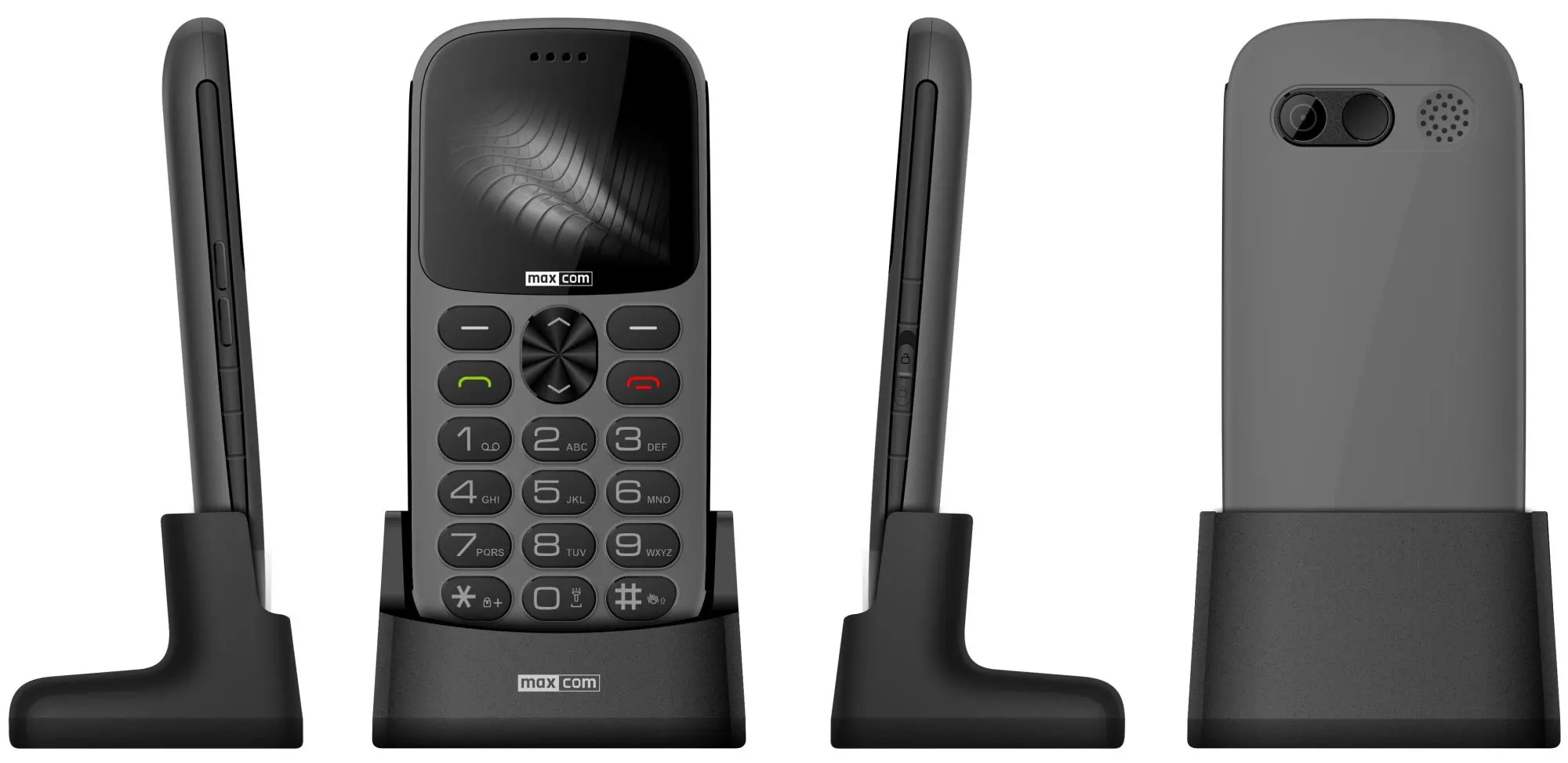 Мобильный телефон Maxcom Comfort MM471 Dual (Grey) - 4
