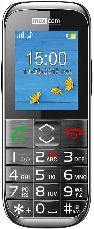 Мобильный телефон Maxcom Comfort MM720 (Black)