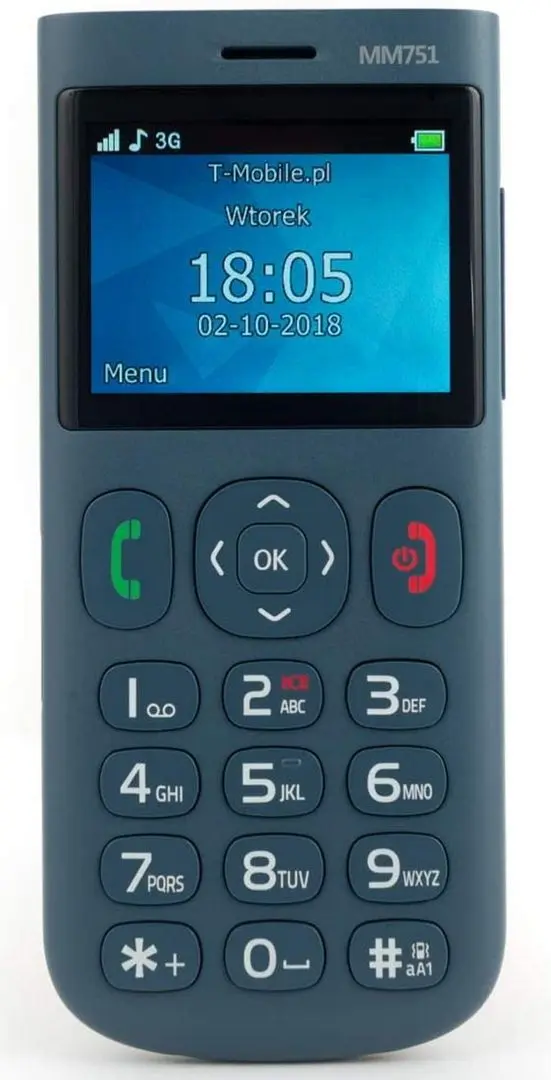 Мобильный телефон Maxcom Comfort MM751 Duos (Grey)