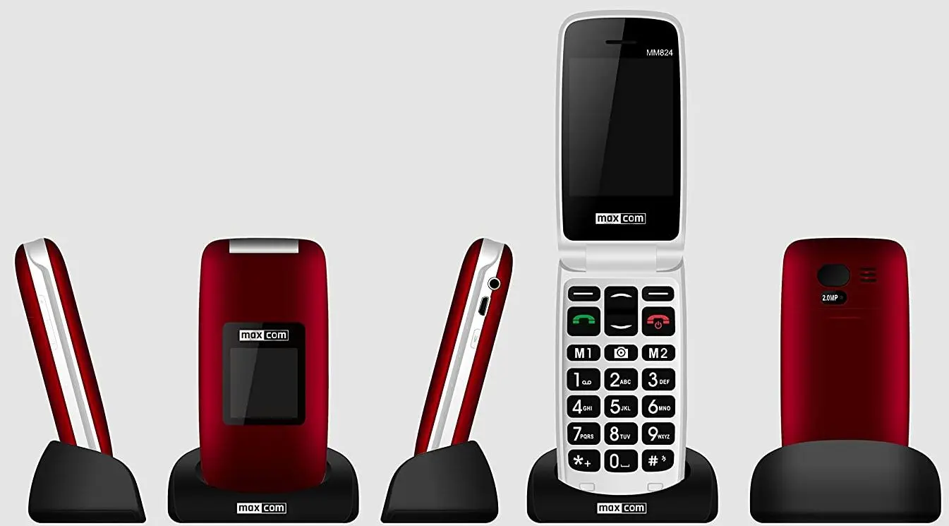 Мобильный телефон Maxcom Comfort MM824 (Red) - 2