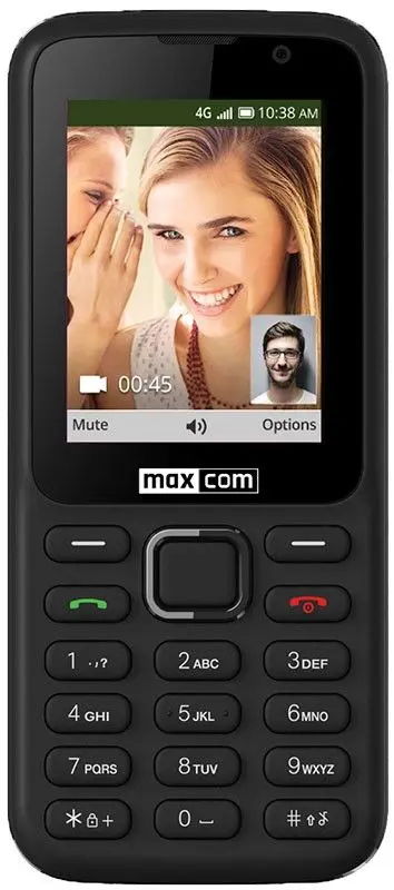 Мобильный телефон Maxcom MK241 4G 512Mb/512Mb (Black)