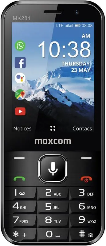 Telefon mobil Maxcom MK281 4G 4GB/512MB (Black)