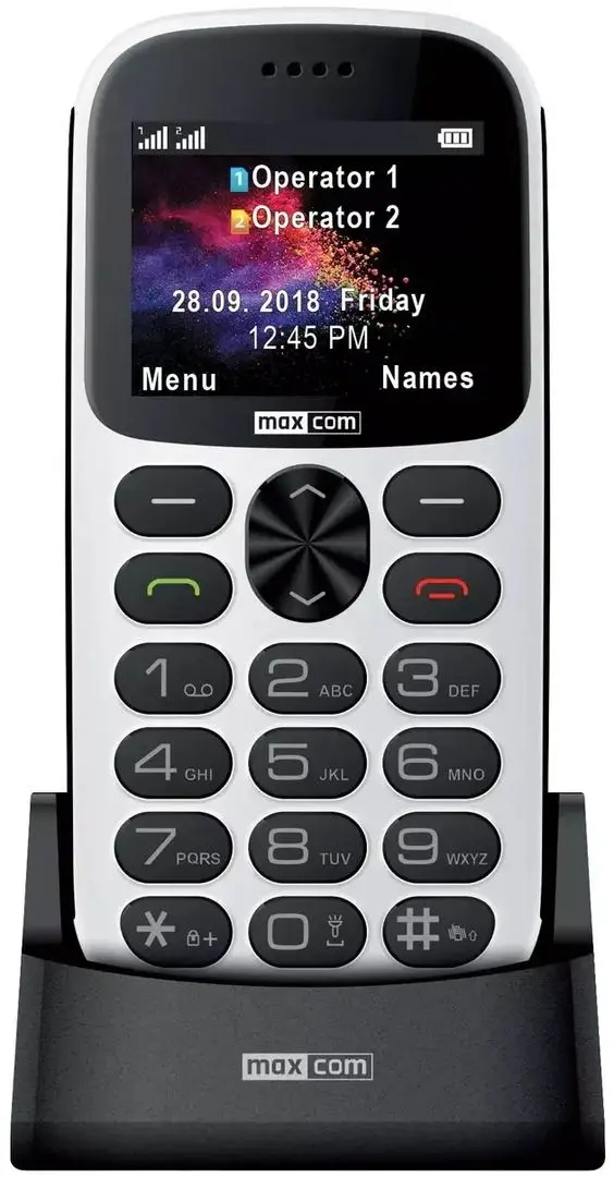 Мобильный телефон Maxcom MM 471 (White) - 2