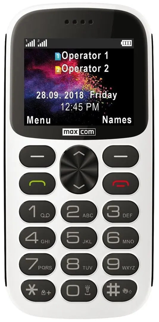 Мобильный телефон Maxcom MM 471 (White)
