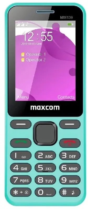Мобильный телефон Maxcom MM139 (Blue)