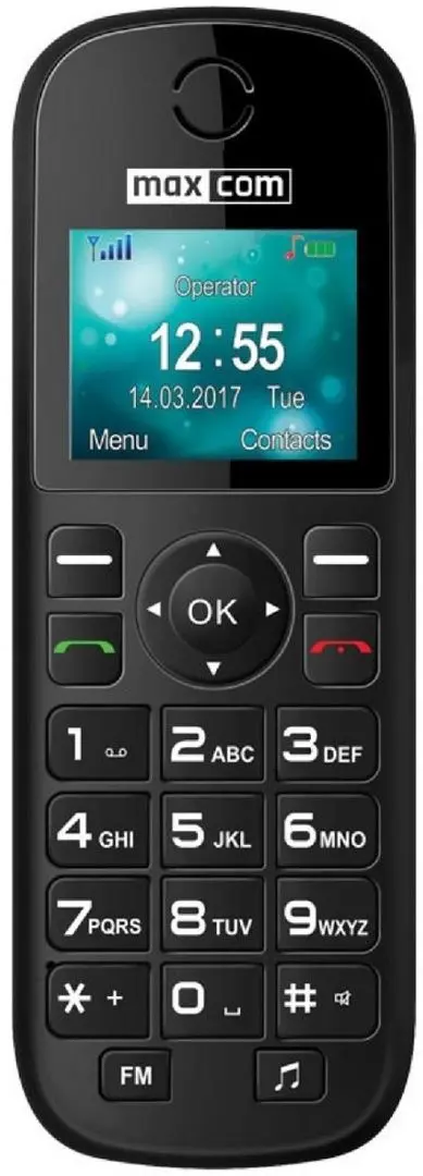 Мобильный телефон Maxcom MM35D (Black)