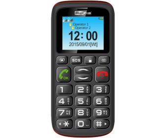 Мобильный телефон Maxcom MM428BB Black/Red