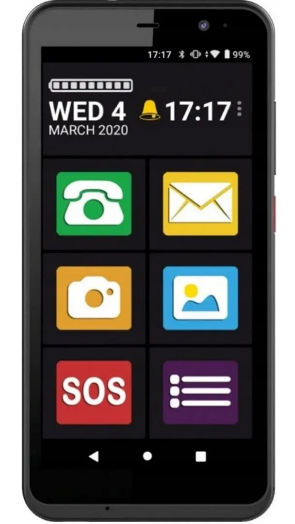 Telefon mobil Maxcom Senior MS 515 Dual 1GB/8GB (Black)