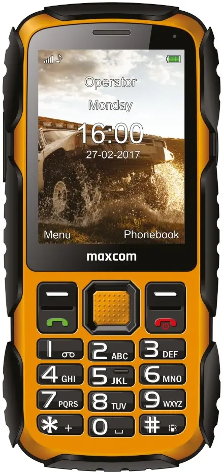 Мобильный телефон Maxcom Strong MM920 (Yellow/Black)