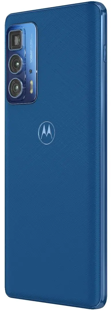 Мобильный телефон Motorola Edge 20 Pro Dual 12GB/256GB (Blue Vegan Leather) - 3