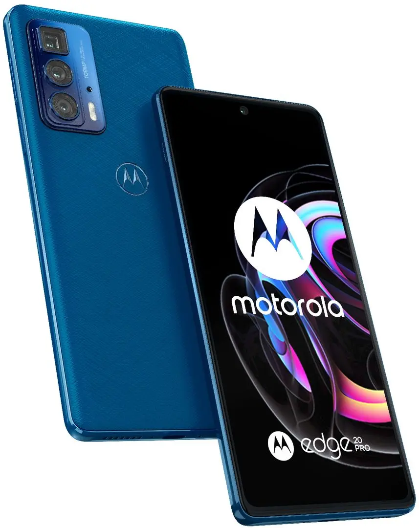 Мобильный телефон Motorola Edge 20 Pro Dual 12GB/256GB (Blue Vegan Leather) - 7