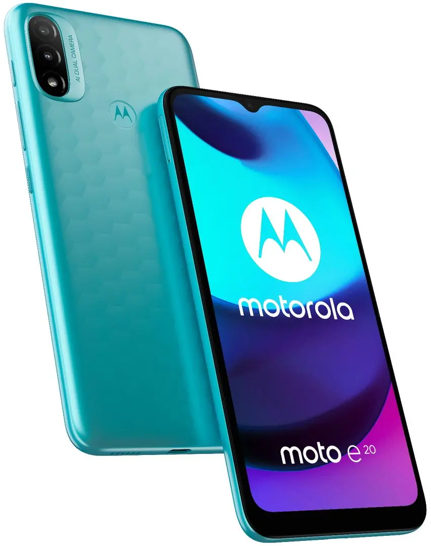 Мобильный телефон Motorola Moto E20 Dual 2GB/32GB (Coastal Blue) - 7