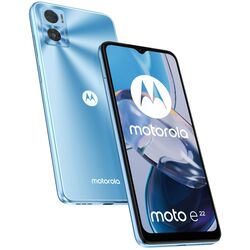 Мобильный телефон Motorola Moto E22 Dual 4GB/64GB (Crystal Blue) Thumb