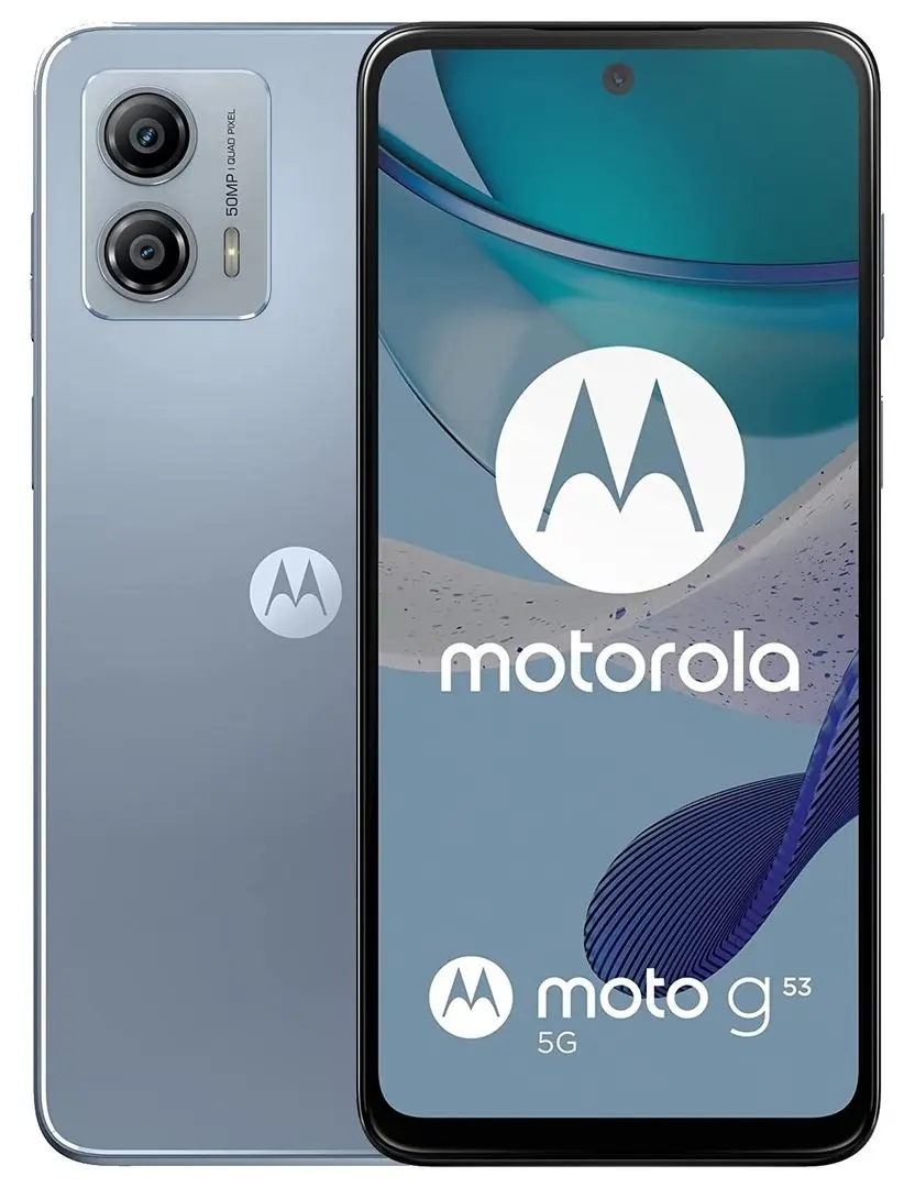 Мобильный телефон Motorola Moto G53 5G Dual 4GB/128GB (Arctic Silver) - 6