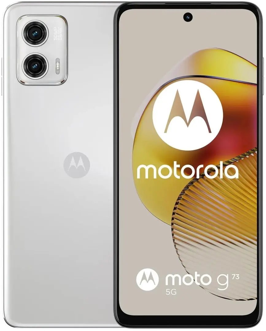 Мобильный телефон Motorola Moto G73 5G Dual 8GB/256GB (Lucent White) - 5