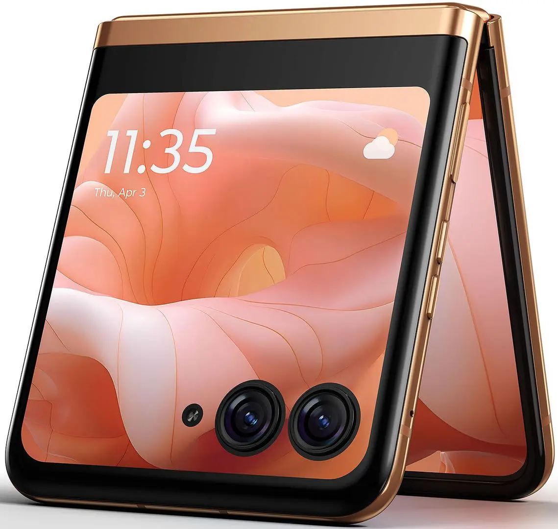 Мобильный телефон Motorola Razr 40 Ultra 8GB/256GB (Peach Fuzz) - 5