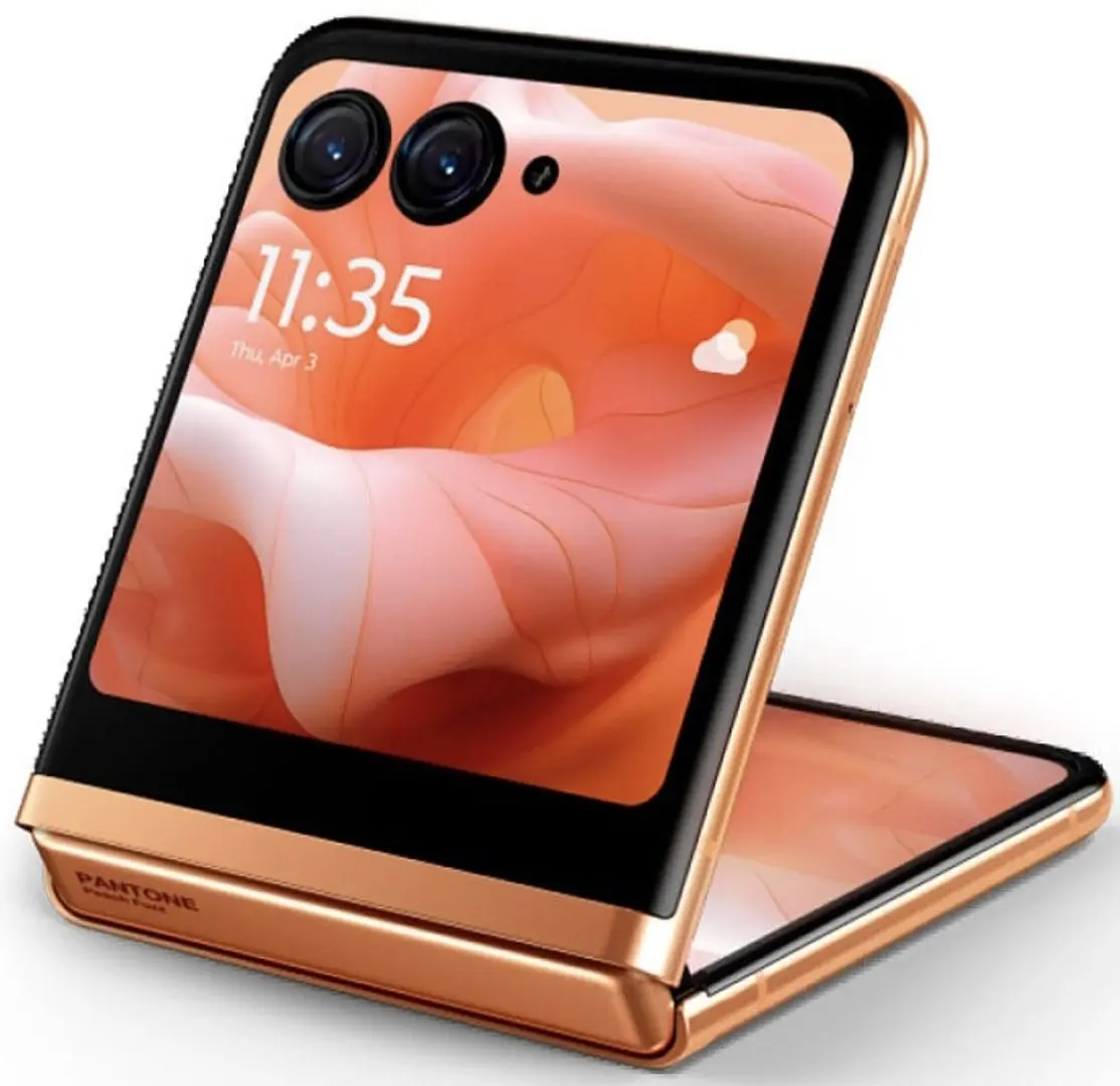 Telefon mobil Motorola Razr 40 Ultra 8GB/256GB (Peach Fuzz) - 2