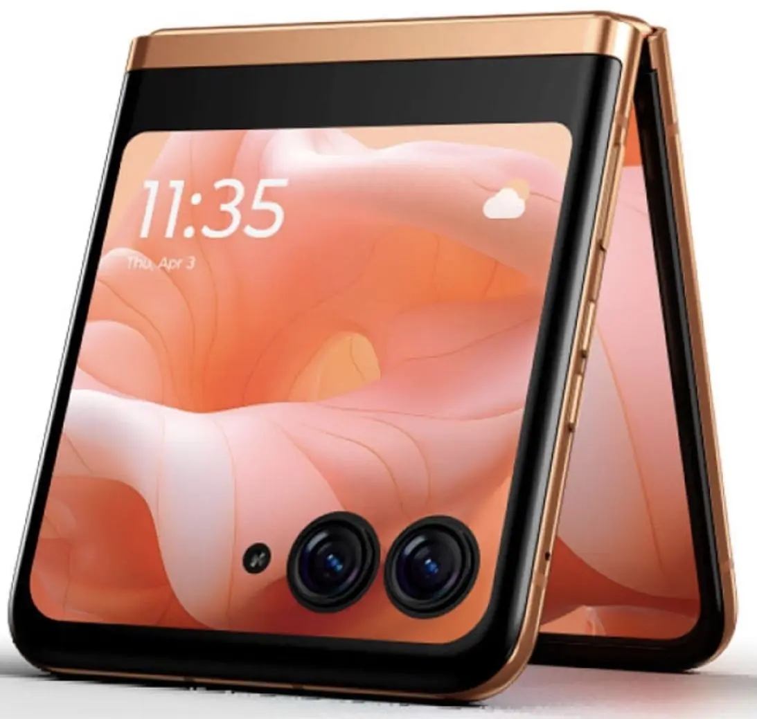 Telefon mobil Motorola Razr 40 Ultra 8GB/256GB (Peach Fuzz) - 3