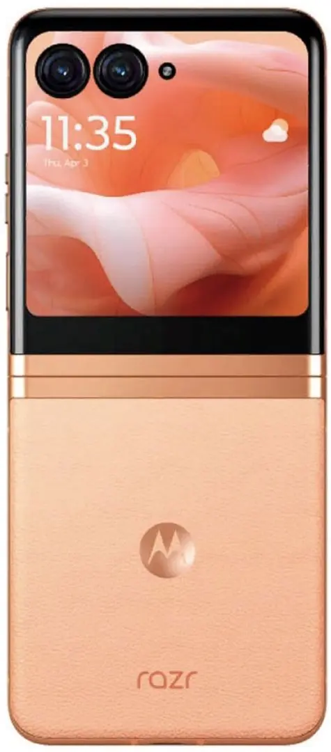 Telefon mobil Motorola Razr 40 Ultra 8GB/256GB (Peach Fuzz) - 4