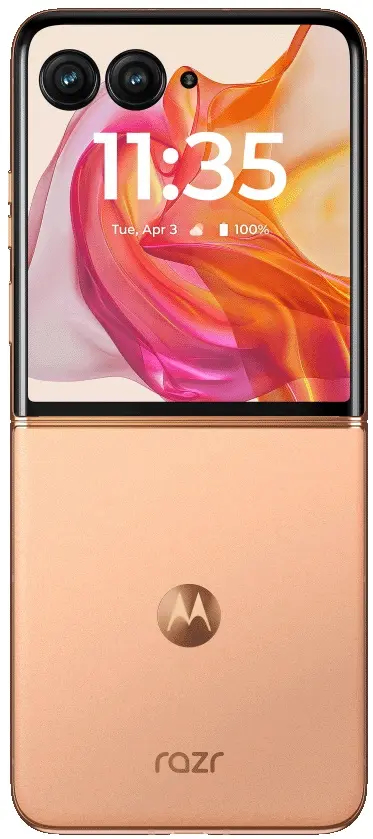 Мобильный телефон Motorola Razr 50 Ultra 12GB/512GB (Peach Fuzz) - 3