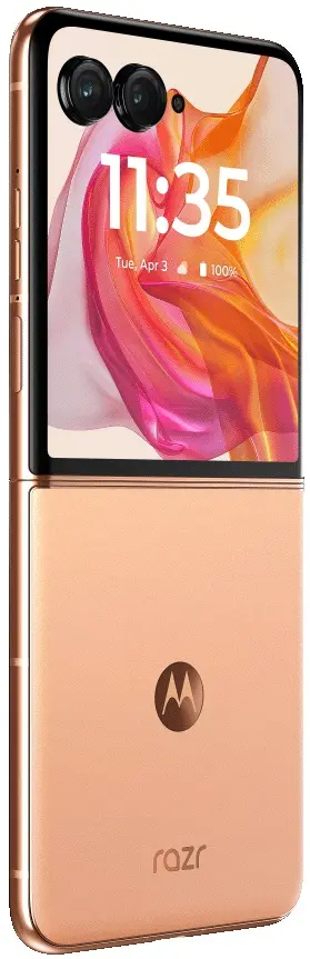 Мобильный телефон Motorola Razr 50 Ultra 12GB/512GB (Peach Fuzz) - 4