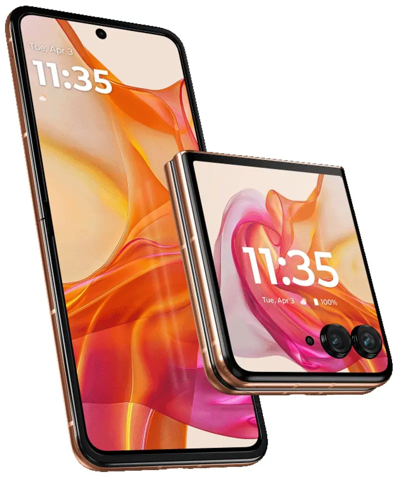 Мобильный телефон Motorola Razr 50 Ultra 12GB/512GB (Peach Fuzz) - 5