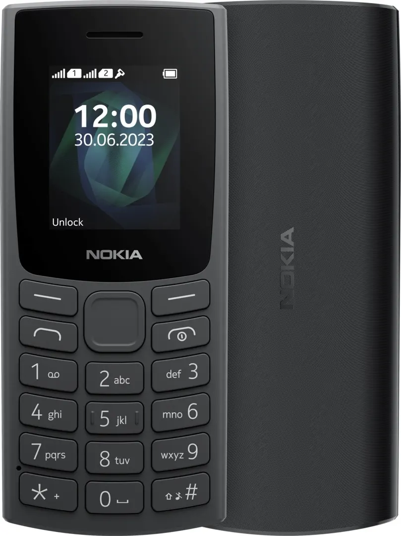 Мобильный телефон Nokia 105 2023 4G Dual (Charcoal) - 4