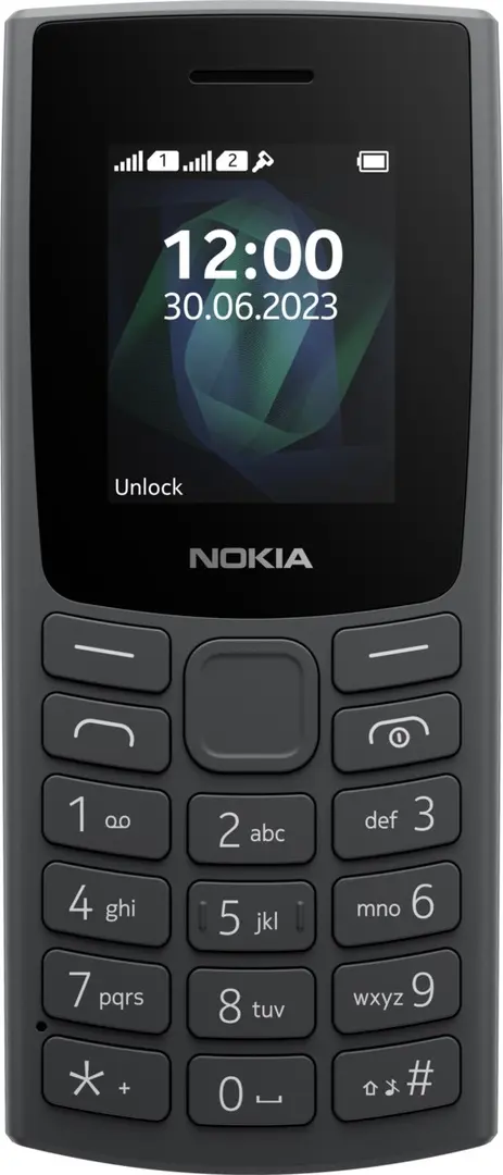 Мобильный телефон Nokia 105 2023 4G Dual (Charcoal)