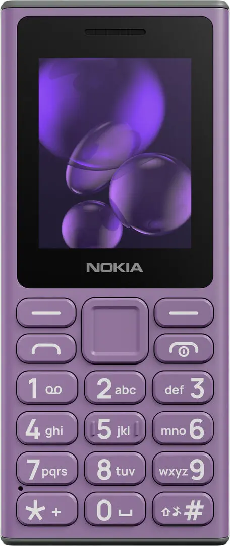 Мобильный телефон Nokia 105 2024 Dual 4MB/4MB (Purple)