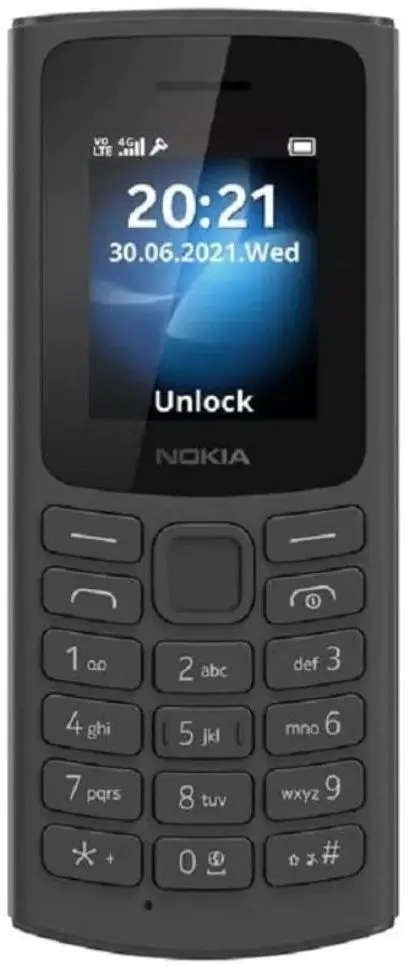 Telefon mobil Nokia 105 2023 4G Dual (Charcoal)