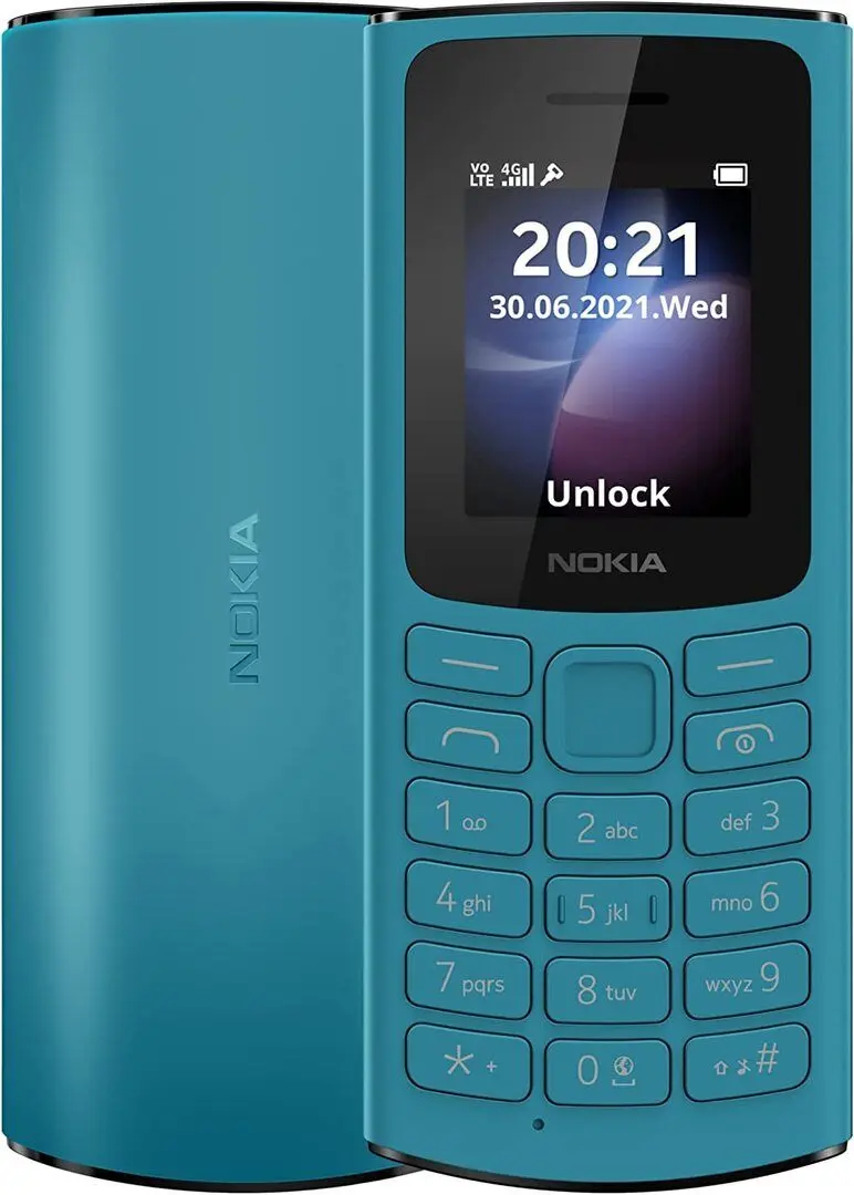Мобильный телефон Nokia 105 4G Dual 48MB/128MB (Blue) - 4
