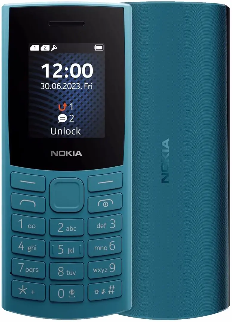 Мобильный телефон Nokia 105 DS 2023 Dual 4MB/4MB (Cyan) - 5