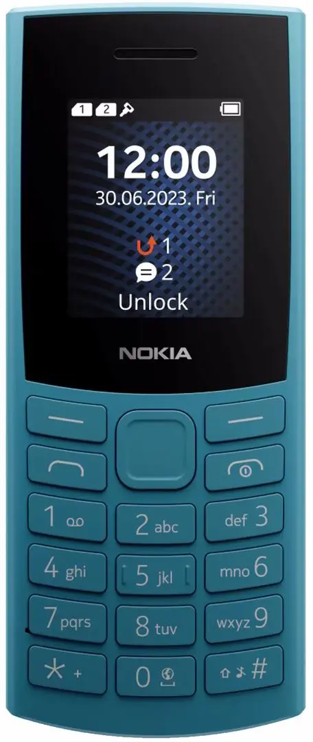 Мобильный телефон Nokia 105 DS 2023 Dual 4MB/4MB (Cyan)