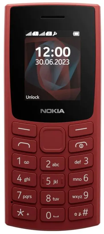 Мобильный телефон Nokia 105 DS 4MB/4MB 2023 (Red)