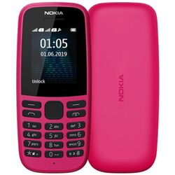 Мобильный телефон Nokia 105 Dual 4MB (Pink) Thumb