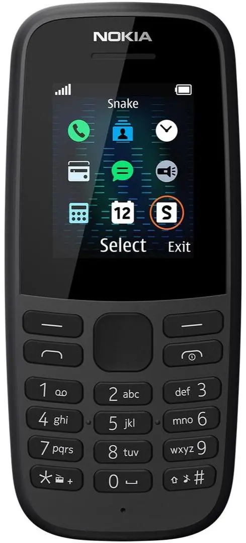 Мобильный телефон Nokia 105 Duos 2019 (Black)