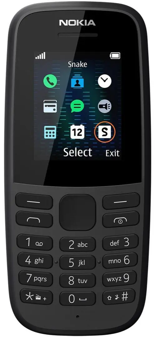 Мобильный телефон Nokia 105 Duos 2019 (Black)