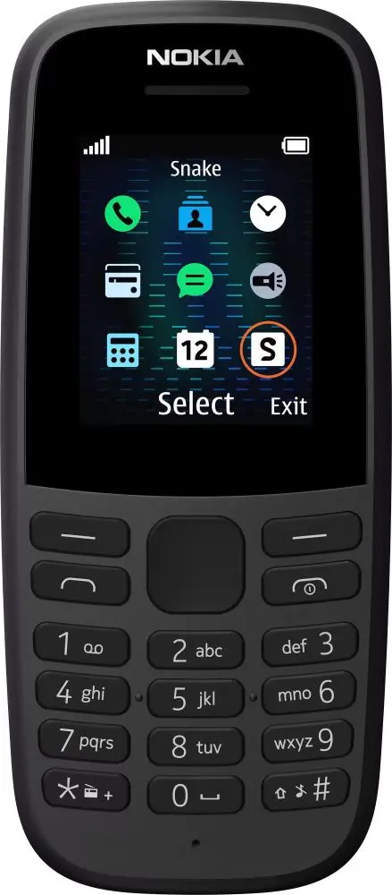 Мобильный телефон Nokia 105 SS 4MB (Black)