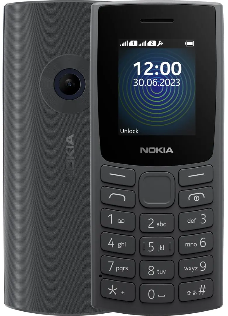 Мобильный телефон Nokia 110 2023 Dual (Charcoal) - 4