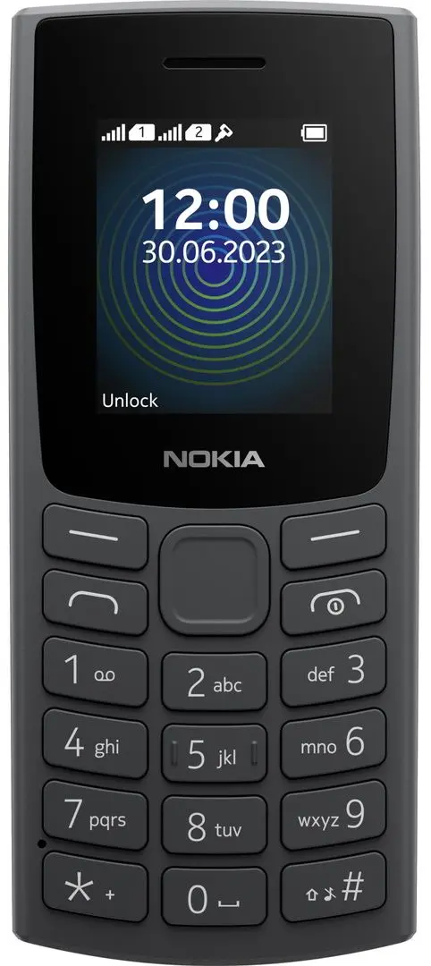 Мобильный телефон Nokia 110 2023 Dual (Charcoal)