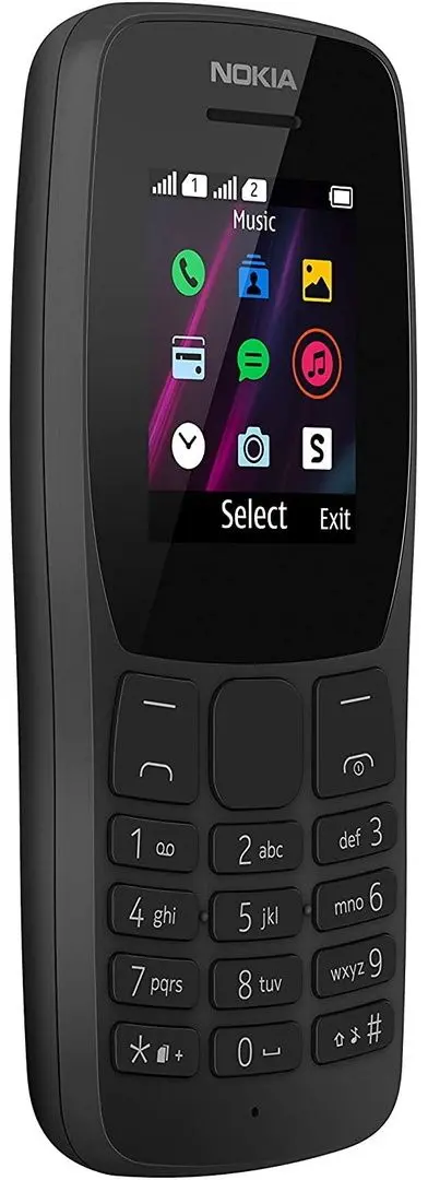 Мобильный телефон Nokia 110 Dual 4MB (Black) - 3