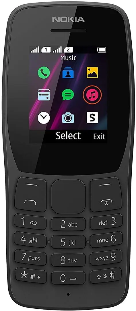 Мобильный телефон Nokia 110 Duos (Black)