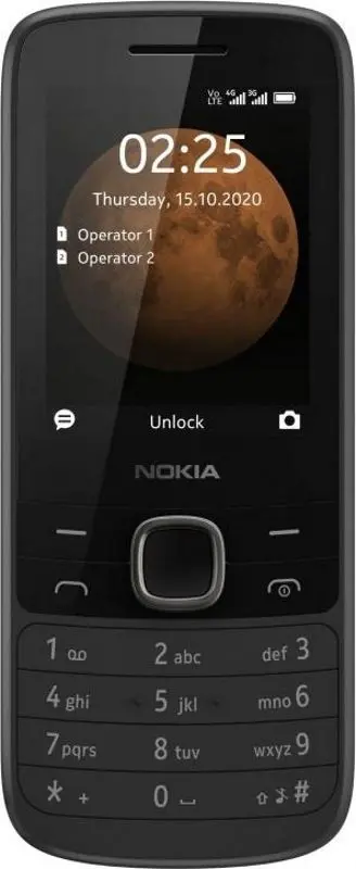 Telefon mobil Nokia 225 4G Dual (Black)