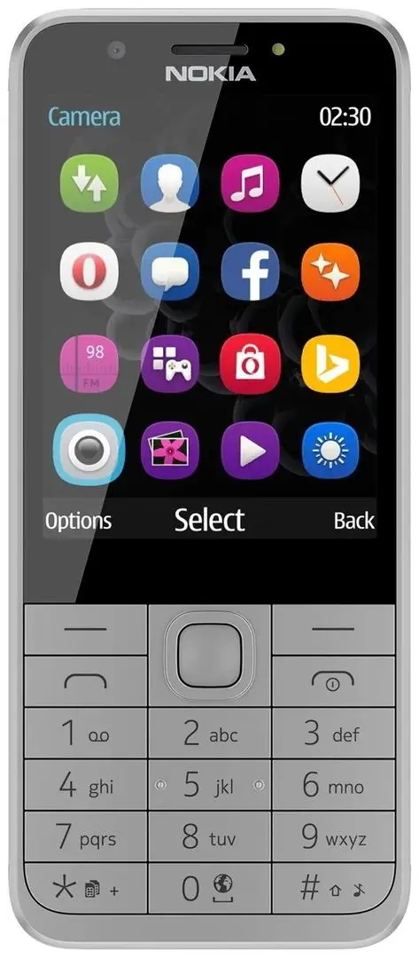 Мобильный телефон Nokia 230 DS (Silver)